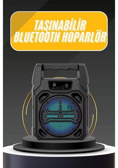 Karaoke Mikrofonlu Fm Radyolu Bluetooth Hoparlör Yüksek Ses Kaliteli Krgltgszgbcıpmx2ucl