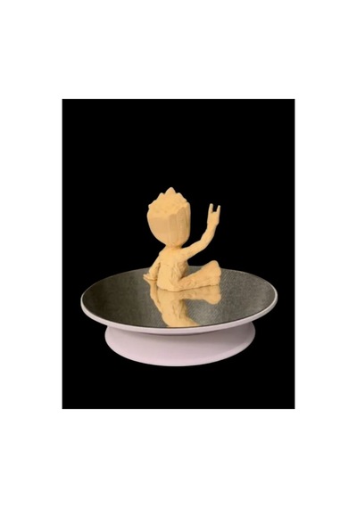 3d Groot Ahşap Adam Dekoratif - Hediyelik Figür