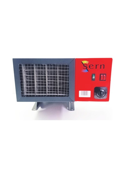 Sern Fı 25 Elektrikli Fanlı Isıtıcı 25kw 380v 2 Kademeli Termostatlı
