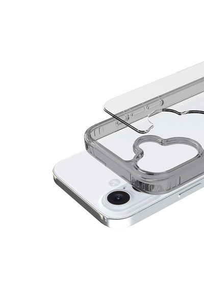 Apple Uyumlu iPhone Buff 16 Air Hybrid Şeffaf Kılıf Smoke Black