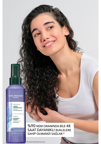 Yves Rocher Bukle Belirginleştirici Bakım Kremi - Kıvırcık Ve Dalgalı Saçlar -vegan-durulanmaz-99729 150 Ml