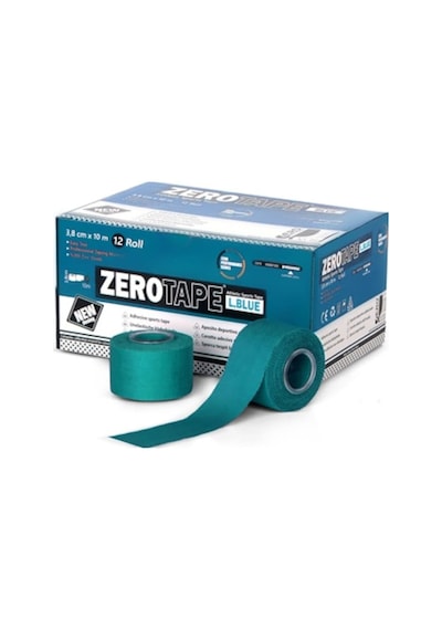 Zerotape Sporcu Tespit Bandı 3.8 CM x 10 M Kireç Mavisi