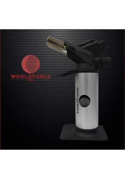 Worldforce Profesyonel Pürmüz Kamp Çakmağı Yüksek Isı Üretir N11.3466 Gri