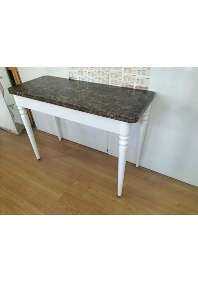 110 X 45 Katlanır Mutfak Masası Mermerdesen