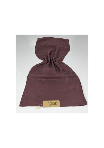 Aker Lyocell Naia Aura Şal 6070500 Koyu Bordo-942 Koyu Bordo-942