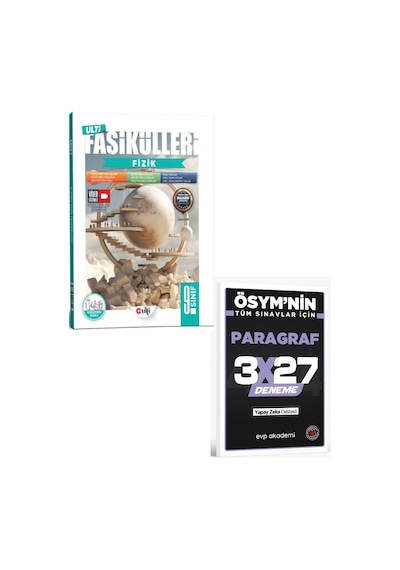Ulti 2027 9. Sınıf Fizik Ulti Fasikülleri+ Evp Akademi Paragraf