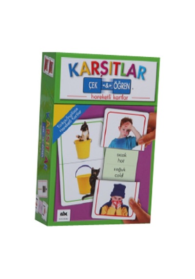 Karşıtlar Çek - Öğren- Abc Yayınevi