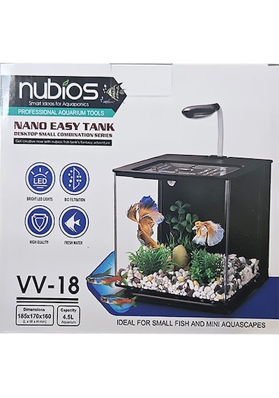 Nubios Nano Easy Tank 4,5 L Beyaz