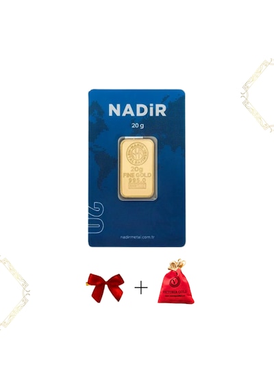 Nadir 1 Adet 20 Gr 24 Ayar Altın