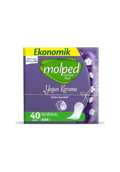 Molped Yoğun Koruma Hijyenik Ped 2 x 40'lı