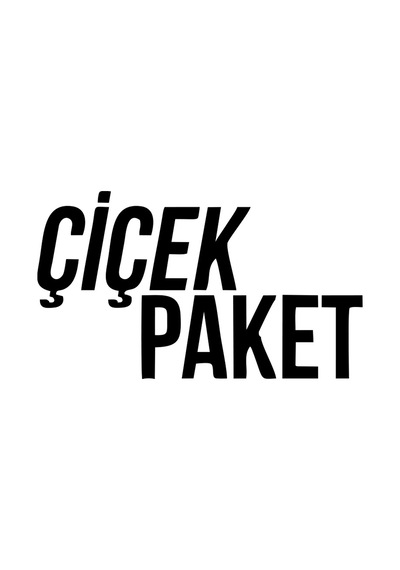 Çiçek Paket Araba Sticker 17x17 Cm Siyah