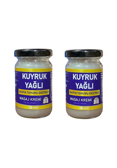Dvd Lokman Aktar Kuyruk Yağı Masaj Kremi 2 x 100 ML
