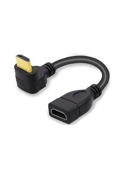 Hdmi Kablo Uzatma 90 Derece 4K 3D Hdmi Bağlantı Kablosu Adaptörü