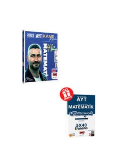 Yargı Yayınları 2025 Ayt 41 Günde Matematik Video Destekli Kamp Kitabı Hediyeli