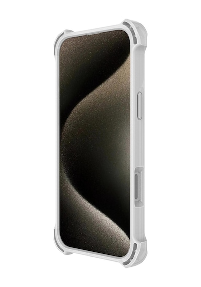 Apple Uyumlu iPhone 16 Pro Kılıf Magsafe Şarj Özellikli Raptic Dual Serisi Şeffaf Standlı Kapak Şeffaf