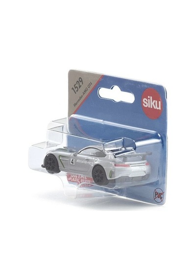 Siku Mercedes-amg Gt4 Metal Model Araba Oyuncak Yarış Arabası Koleksiyon 1:55 Gümüş - 7 Cm