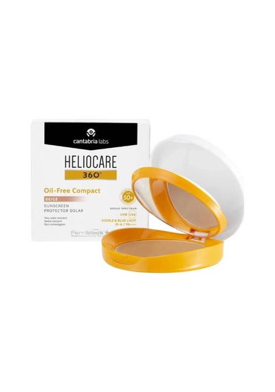 Heliocare 360 Oil-free Kompakt Beige Spf 50 10 Gr