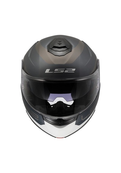Ls2 Strobe 2 Vıctory Mat Gri-mavi-kum Kask Grı-mavı