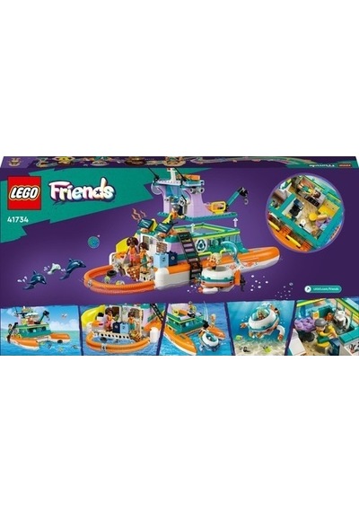LEGO® Friends 41734 Deniz Kurtarma Teknesi 717 Parça