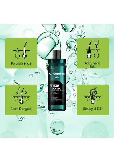 Saç Toniği Tüm Saç Tipleri İçin Besleyici Cool Fresh 260 Ml Diğer