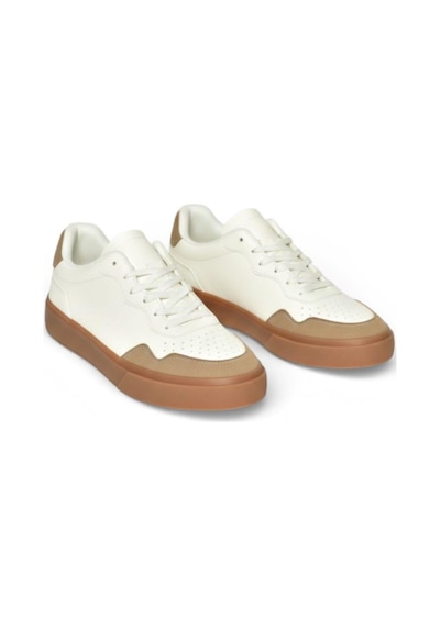 Fox Shoes Y973890109 Beyaz/vizon Spor Ayakkabı Sneakers Beyaz - Vizon