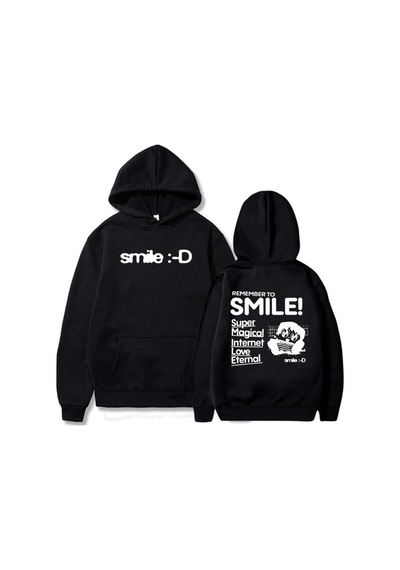 Tarzsokak Siyah Porter Robinson Gülümseme Dünya Turu Hoodies