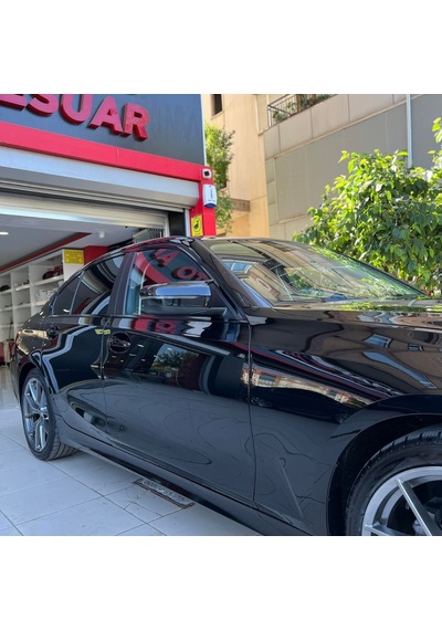 Bmw G20 3 Serisi Batman Yarasa Piano Black Abs Plastik Ayna Kapağı