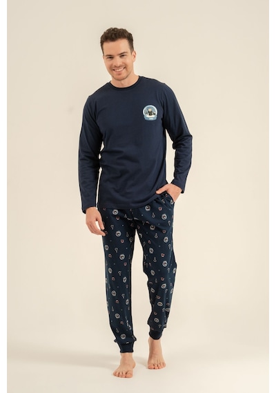 Rolypoly The Most Wonderful Time Baba Oğul Lacivert Uzun Kol Pijama Takım Rp3937-a-v1 Rp3937-a-v1 Rolypoly The Most Wonderful Time Baba Oğul Lacivert Uzun Kol Pijama Takım Rp3937-a-v1 Rp3937-a-v1