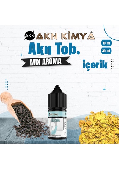 Akn Kimya Akn Tob Mix Aroma Gıda Aroması 10 Ml