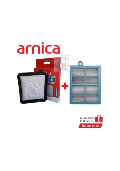 Arnica Pika Et14410 Torbasız Süpürge Motor Filtresi Takımı (432544299)
