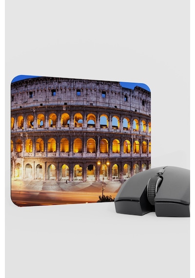 Roma İtalya V1 22x18 Gaming Kauçuk Kaymaz Taban Mouse Pad Fare Altlığı