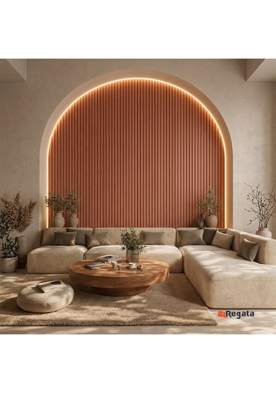Agt Regata Soft Touch Kiremit Lb 3783 Dekoratif Lambiri Duvar Paneli