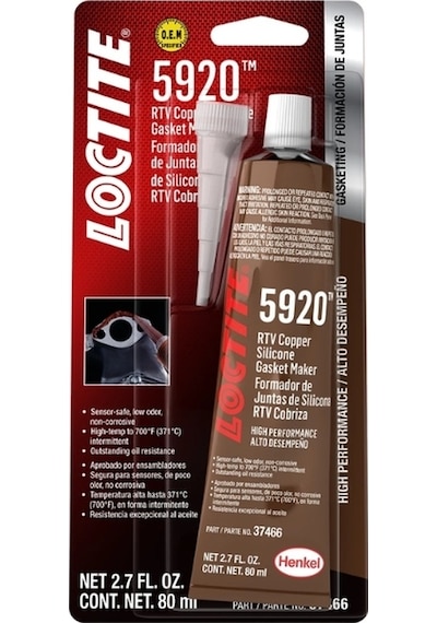 Loctite Sı 5920 Isı Dayanıklı Bakır Silikon Conta 80 Gr/ml Diğer