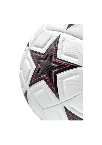 Futbol Topu Pompalı Dikişli Futbol Topu Sert Zemin Halı Saha Futbol Topu Pompa Hediyeli Beyaz