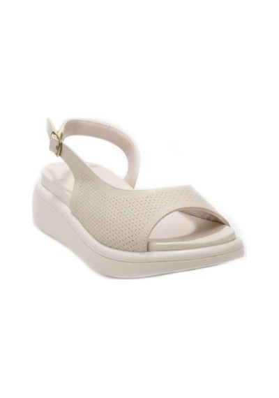 Papuçcity Comfortly 03531 Kadın Günlük Sandalet Krem