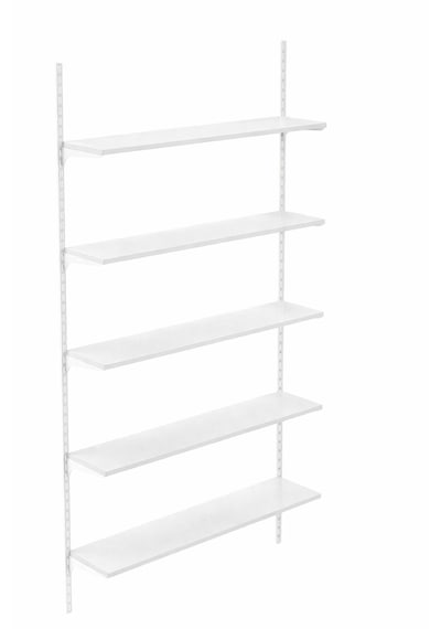 5 Katlı Dekoratif Kitaplık Rafı - Beyaz Renkli, Duvar Rafı, Dekoratif Raf, 30x60x60 Cm Beyaz 5 Katlı Dekoratif Kitaplık Rafı - Beyaz Renkli, Duvar Rafı, Dekoratif Raf, 30x60x60 Cm Beyaz