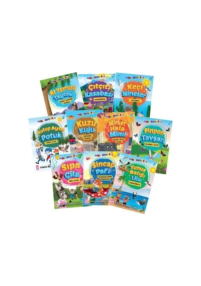Mini Masallar 5 Seti 10 Kitap Takım Nalan Aktaş Sönmez