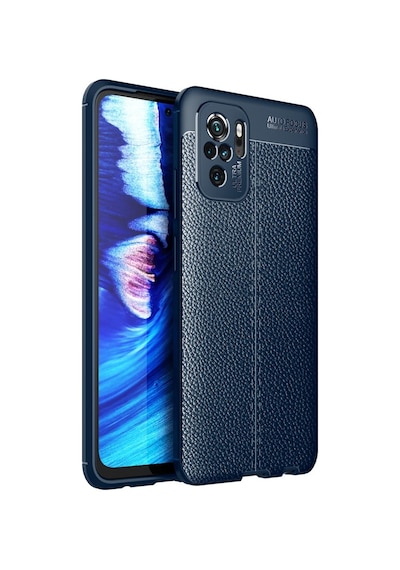 Xiaomi Redmi Note 10 Kılıf Focus Derili Silikon Kılıf