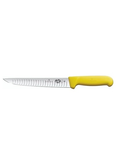 Vıct.sıyırma Bıçağı 25cm Düz Flut Ağız Fıbrox,sarı