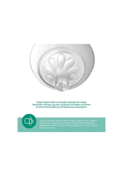 Doğal Tepkili Natural Response Cam Biberon 240ml 1+ Ay