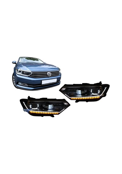 Autogp Vw Passat B8 Ön Far Lambası Highline Model 2014 / 2018