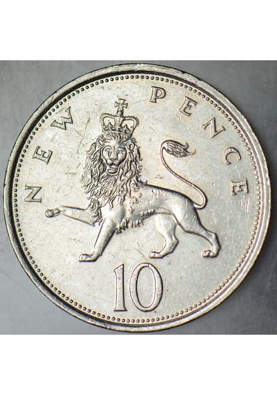 Birleşik Krallık 10 Pence 1979 Kraliçe Iı. Elizabeth.