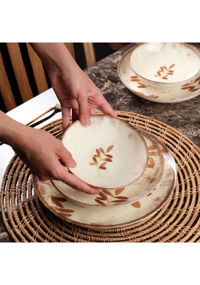 Güral Porselen Camelia 26 Parça 6 Kişilik Yemek Takımı 4211 4858621