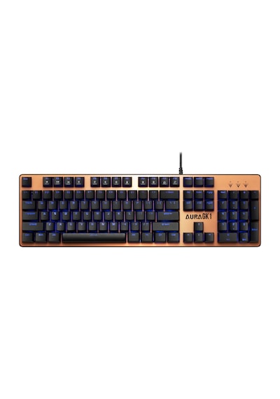 Gamdıas Aura Gk1, Usb Kablolu, İngilizce, Rainbow Backlight, Red Mekanik Switch, Bronz Edition, Gaming Klavye