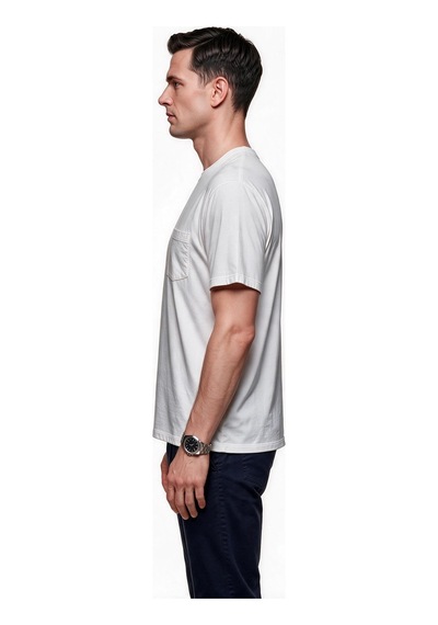 İntersivin Erkek T-shirt T-05 Ekru