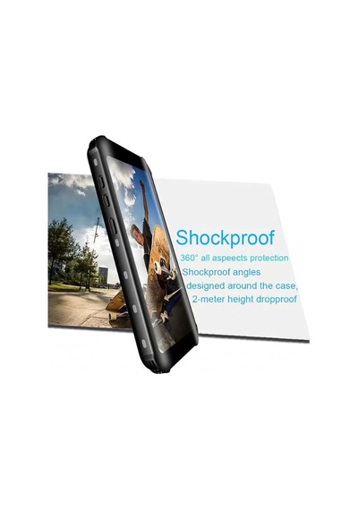Galaxy S8 Kılıf 1-1 Su Geçirmez Kılıf Siyah