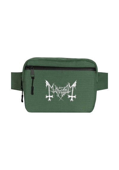 Mayhem Logo Yeşil Bel Çantası