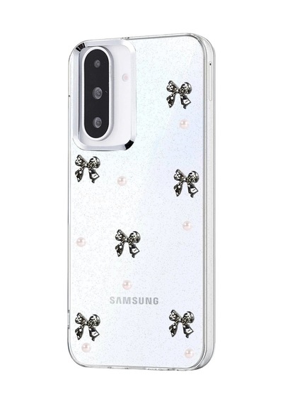 Samsung Galaxy Uyumlu  A36 Fiyonk Desenli Kapak - Desen 8