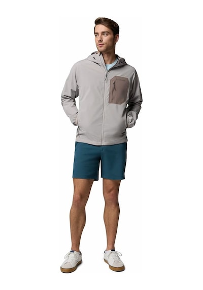 Columbia Tall Heights Iıı Kapüşonlu Erkek Softshell-9141 Gri