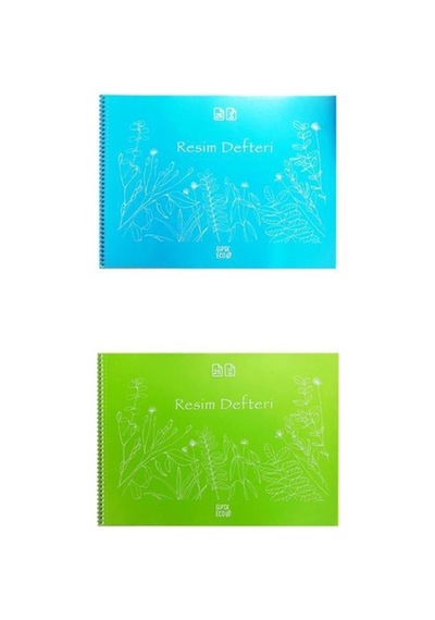 Gıpta Eko 35x50 25 Yp Spr Pp Kapak Resim Defteri 4957 Çeşitli Renk Ve Desen